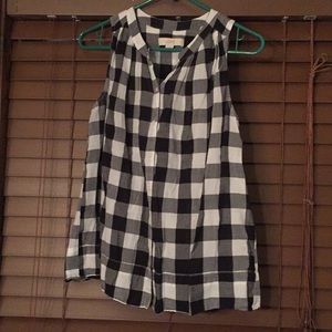 Gingham blouse